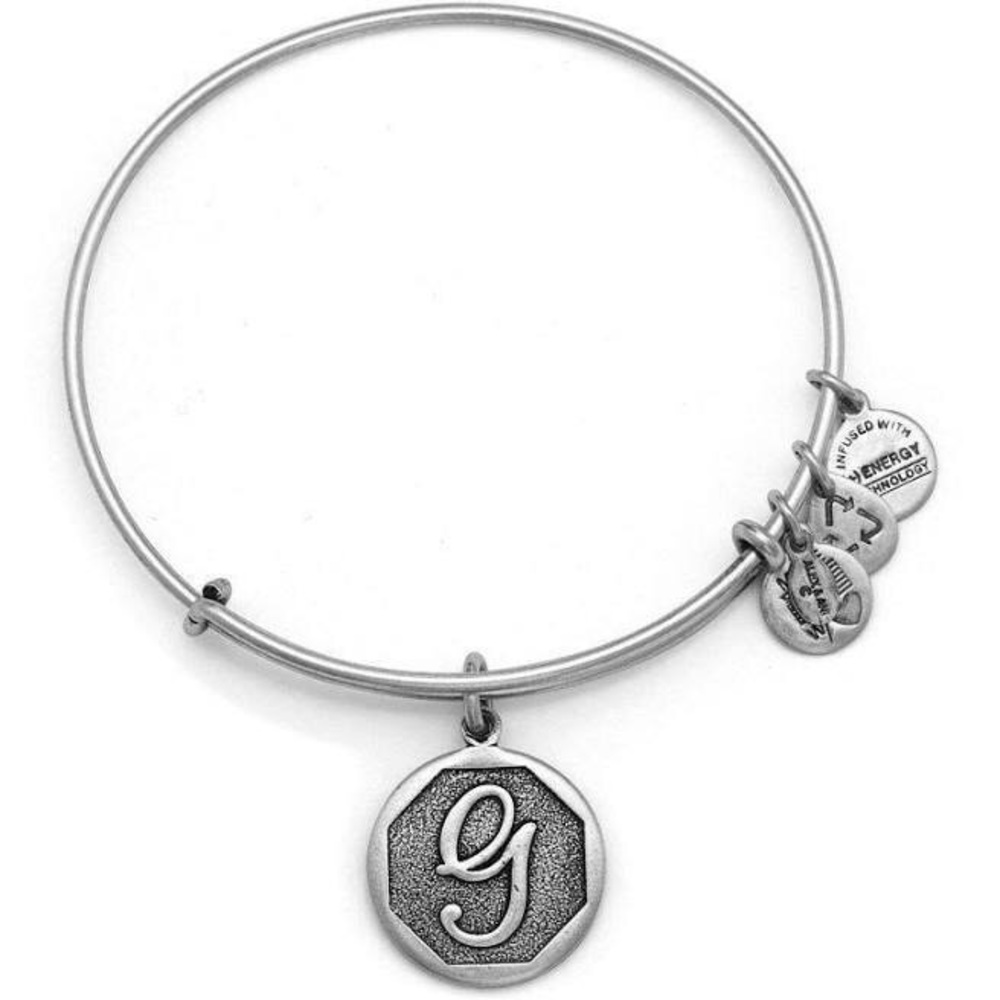 Alex and Ani letter G bracelet